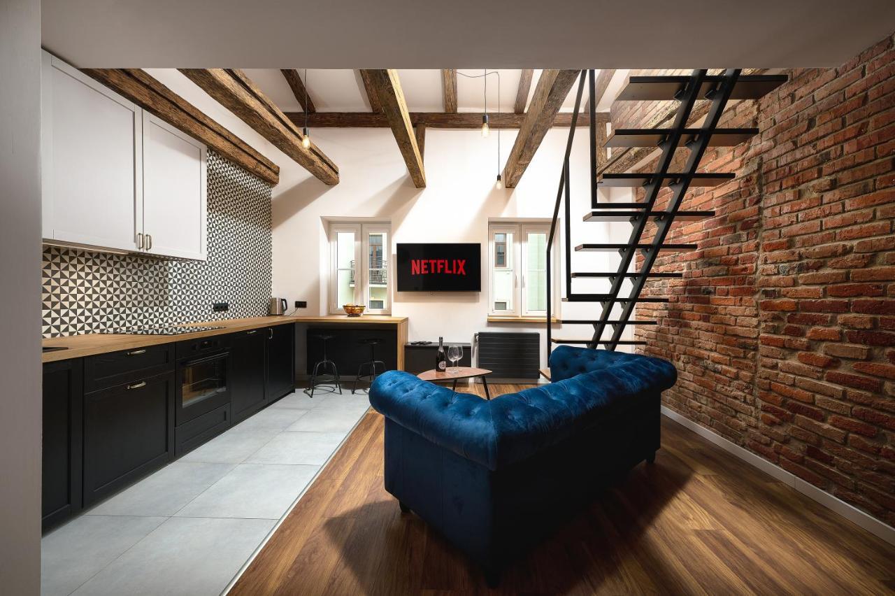 Apartamenty Piotrkowska 37 Loft W Centrum Lodzi Klimatyzacja Exterior foto